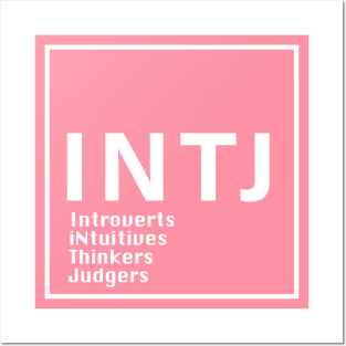 mbti intj Posters and Art